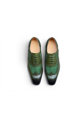 Carrucci KS509-25SC Suede & Leather Oxford