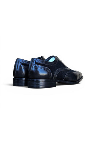 Carrucci KS509-25SC Suede & Leather Oxford