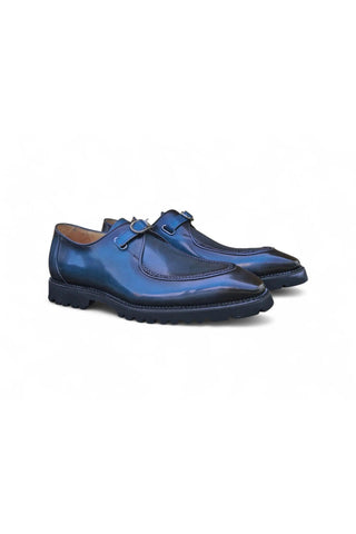 Carrucci KS480-110 Leather Single Monk-Strap