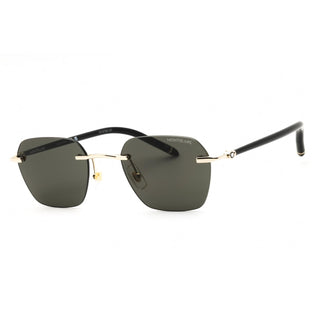 Mont Blanc MB0270S Metal Rectangular Men's Sunglasses-AmbrogioShoes