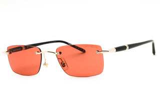 Mont Blanc MB0344S Metal Rectangular Men's Sunglasses-AmbrogioShoes