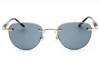 Mont Blanc MB0412S Metal Aviator Men's Sunglasses-AmbrogioShoes