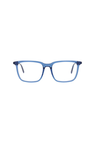 Montblanc MB0011O Transparent Blue Eyeglasses-AmbrogioShoes