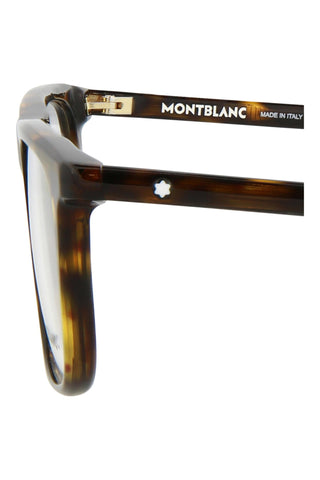 Montblanc MB0012O Dark Havana Eyeglasses-AmbrogioShoes