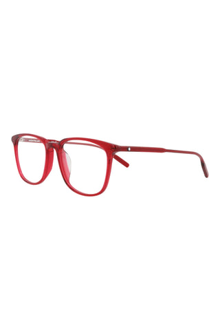 Montblanc MB0089OK Transparent Burgundy Eyeglasses-AmbrogioShoes