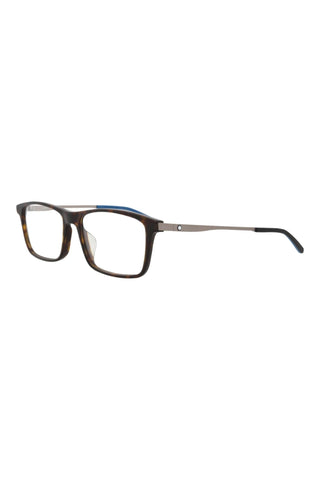 Montblanc MB0120O Dark Havana Eyeglasses-AmbrogioShoes