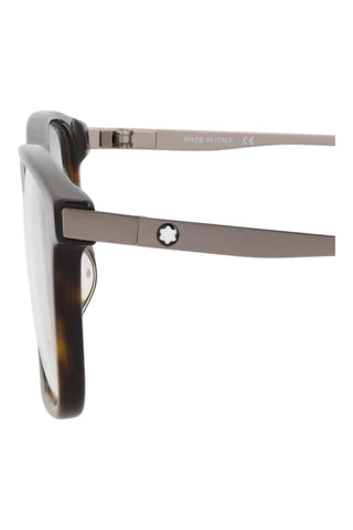 Montblanc MB0120O Dark Havana Eyeglasses-AmbrogioShoes
