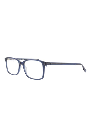 Montblanc MB0152O Transparent Blue Eyeglasses-AmbrogioShoes