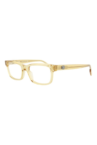 Montblanc MB0179O Transparent Pale Orange Eyeglasses-AmbrogioShoes
