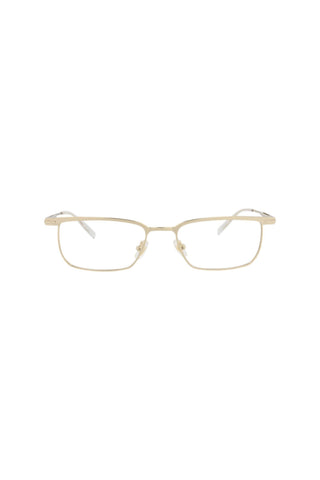 Montblanc MB0219O Light Gold Eyeglasses-AmbrogioShoes