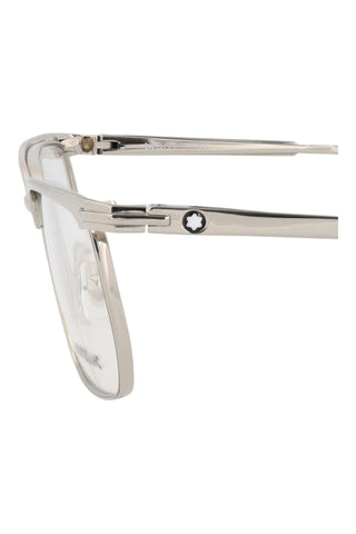 Montblanc MB0219O Silver Eyeglasses-AmbrogioShoes