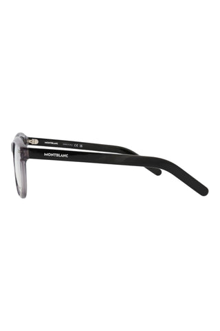 Montblanc MB0229O Transparent Grey Eyeglasses-AmbrogioShoes