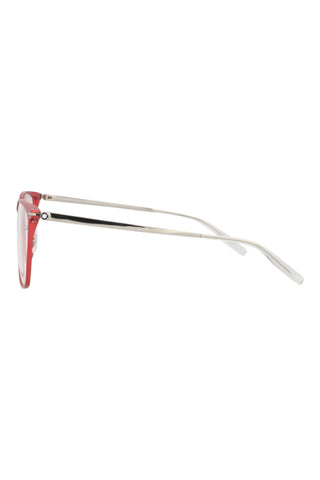 Montblanc MB0232O Semimatte Red Eyeglasses-AmbrogioShoes
