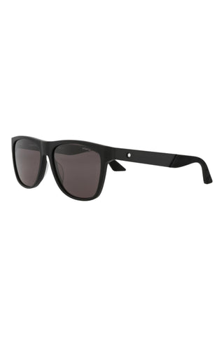 Montblanc MB0298S MATTE BLACK Sunglasses-AmbrogioShoes