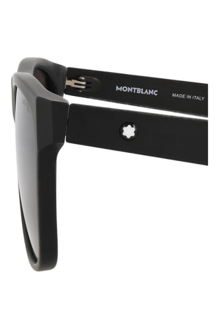 Montblanc MB0298S MATTE BLACK Sunglasses-AmbrogioShoes