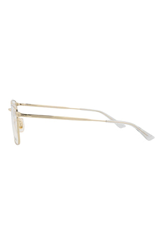 Montblanc MB0308O Light Gold Eyeglasses-AmbrogioShoes
