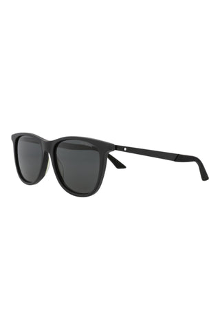 Montblanc MB0330S Matte Black Sunglasses-AmbrogioShoes