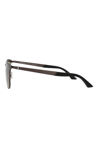 Montblanc MB0331S SEMIMATTE TRANSPARENT VARNISHED BLACK-REDDISH Sunglasses-AmbrogioShoes