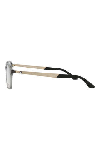 Montblanc MB0335OA TRANSPARENT GREY Eyeglasses-AmbrogioShoes