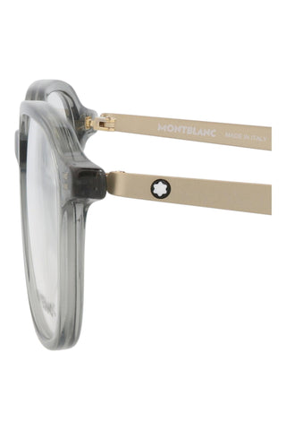 Montblanc MB0335OA TRANSPARENT GREY Eyeglasses-AmbrogioShoes