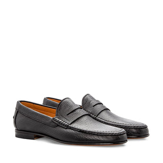 Moreschi Calvi Deer Skin Penny Loafer-AmbrogioShoes
