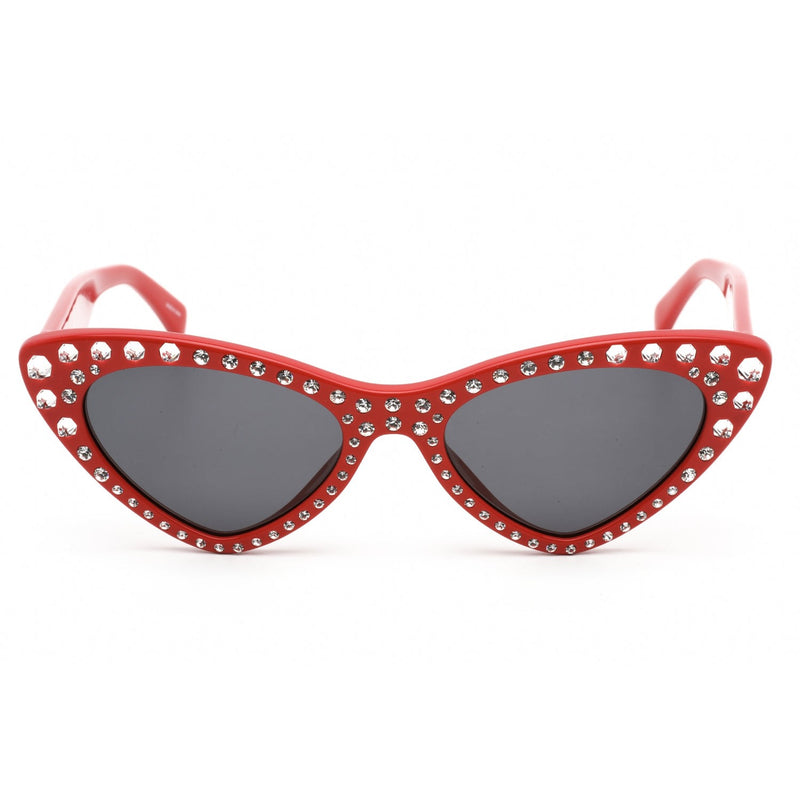 Moschino MOS006/S/STR Sunglasses Red / Grey Women's-AmbrogioShoes