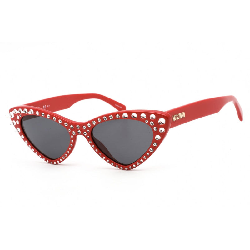 Moschino MOS006/S/STR Sunglasses Red / Grey-AmbrogioShoes