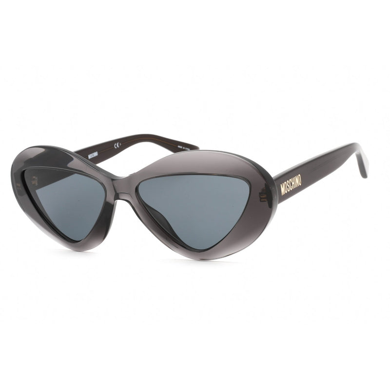 Moschino MOS076/S Sunglasses GREY/Grey Women's-AmbrogioShoes