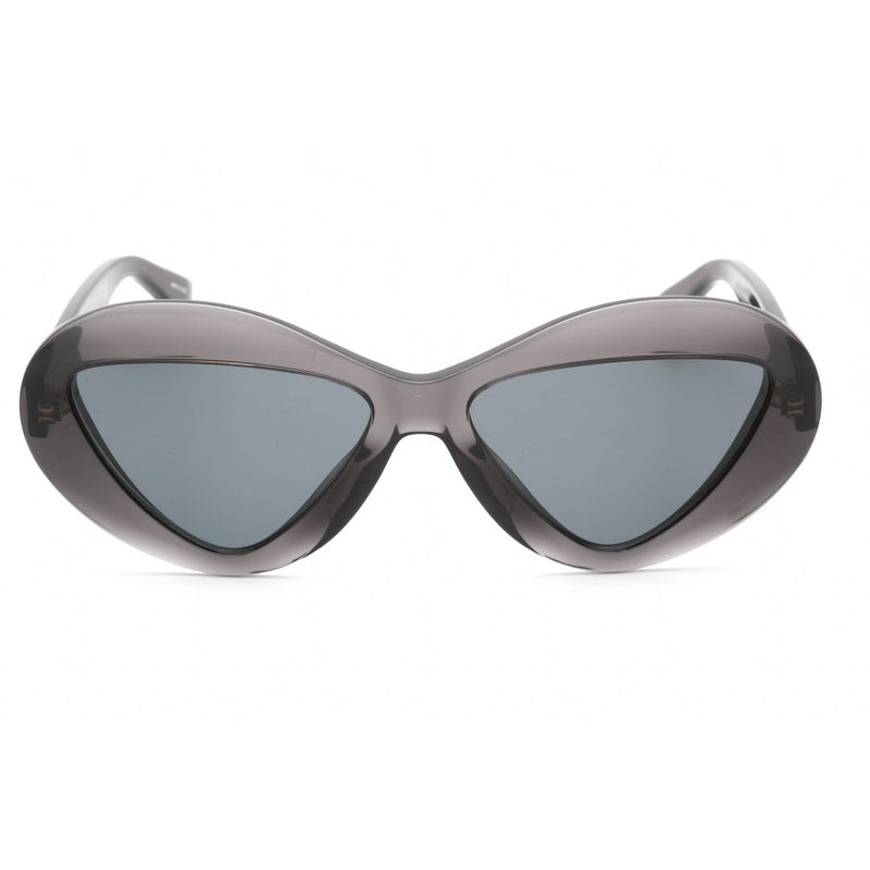 Moschino MOS076/S Sunglasses GREY/Grey Women's-AmbrogioShoes