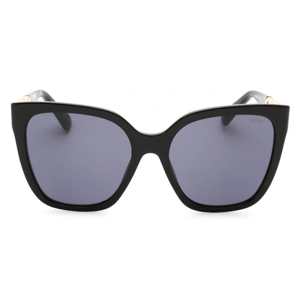 Moschino MOS098/S Sunglasses BLACK/GREY-AmbrogioShoes
