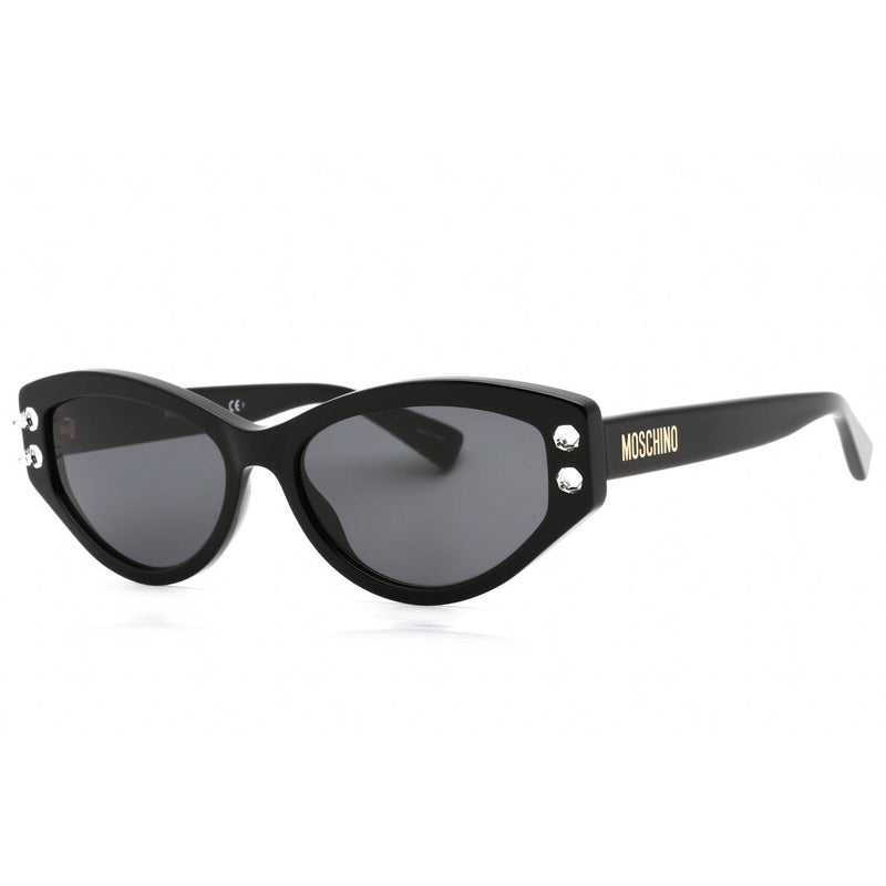 Moschino MOS109/S Sunglasses BLACK/GREY-AmbrogioShoes