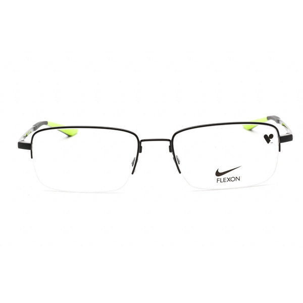 Nike 4306 Eyeglasses Black / Clear Lens-AmbrogioShoes