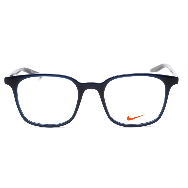 Nike 7124 Eyeglasses Obsidian / Clear Lens Unisex Unisex-AmbrogioShoes