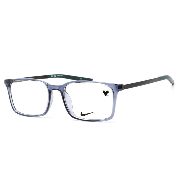 Nike 7282 Eyeglasses Blue / Clear Lens-AmbrogioShoes