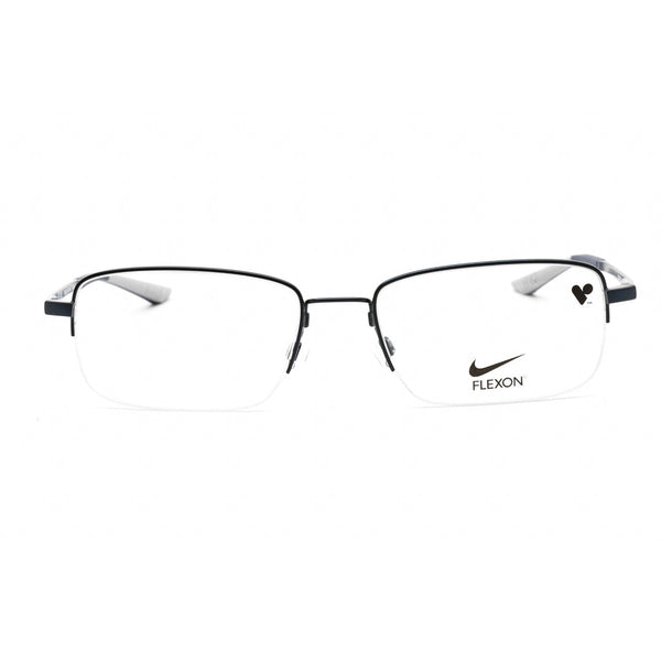 Nike NIKE 4306 Eyeglasses Satin Navy/Midnight Navy / Clear Lens-AmbrogioShoes