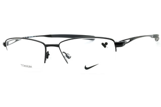 Nike NIKE 6045 Eyeglasses Black/Clear demo lens-AmbrogioShoes