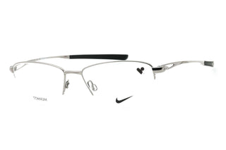 Nike NIKE 6045 Eyeglasses Gunmetal/Clear demo lens-AmbrogioShoes
