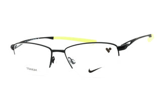 Nike NIKE 6045 Eyeglasses Satin Black/Clear demo lens-AmbrogioShoes