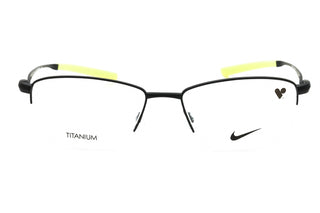 Nike NIKE 6045 Eyeglasses Satin Black/Clear demo lens-AmbrogioShoes