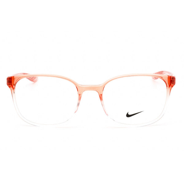 Nike NIKE 7026 Eyeglasses WASHED CORAL FADE/Clear demo lens-AmbrogioShoes