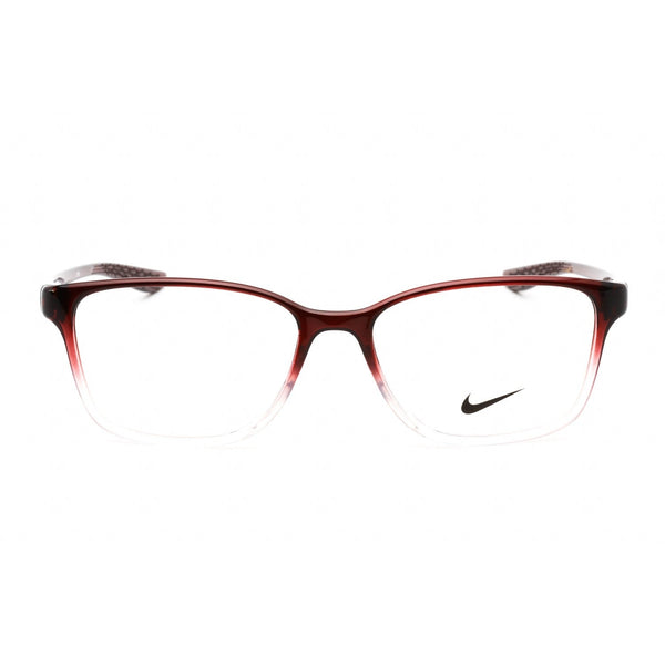 Nike NIKE 7027 Eyeglasses DARK BEETROOT FADE/Clear demo lens-AmbrogioShoes