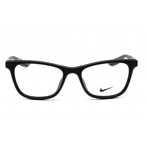 Nike NIKE 7047 Eyeglasses Matte Black / Clear Lens-AmbrogioShoes