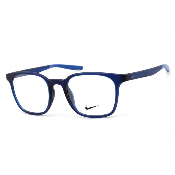 Nike NIKE 7115 Eyeglasses MATTE MIDNIGHT NAVY/RACER BLUE/Clear demo lens-AmbrogioShoes