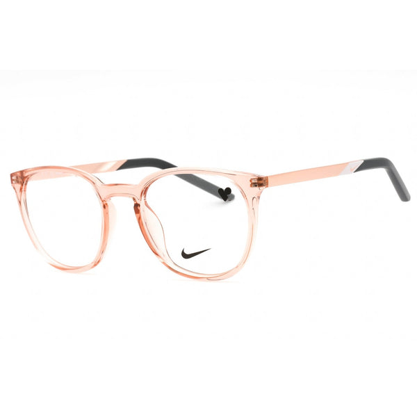 Nike NIKE 7257 Eyeglasses ROSE WHISPER/Clear demo lens Unisex-AmbrogioShoes