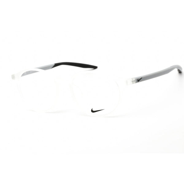 Nike NIKE 7264AF Eyeglasses MATTE CLEAR/BLACK/Clear demo lens-AmbrogioShoes