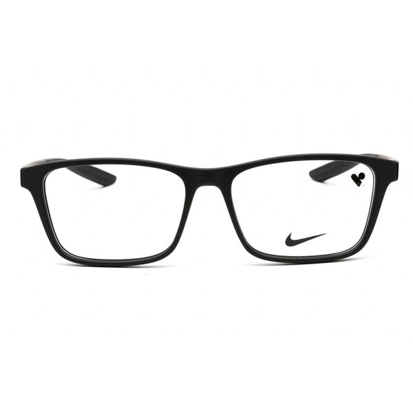 Nike NIKE 7304 Eyeglasses Matte Black / Clear Lens-AmbrogioShoes