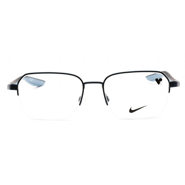 Nike NIKE 8152 Eyeglasses Satin Navy / Clear Lens-AmbrogioShoes