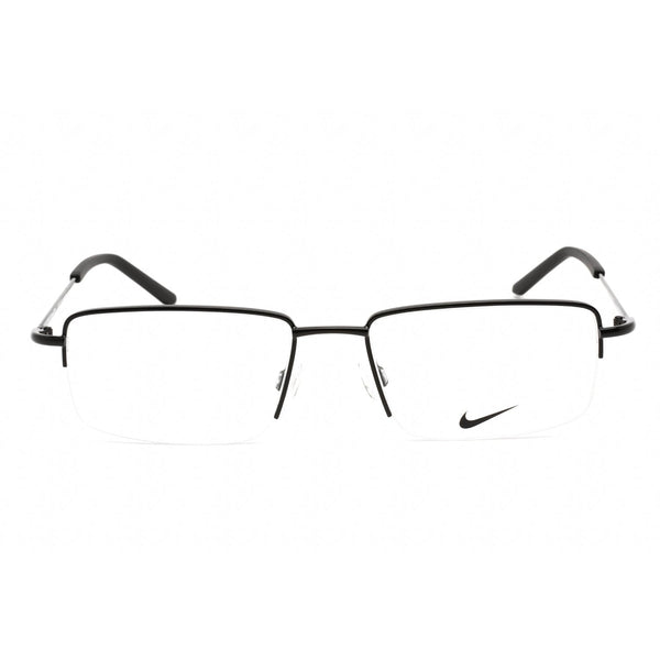 Nike NIKE 8182 Eyeglasses BLACK/Clear demo lens-AmbrogioShoes