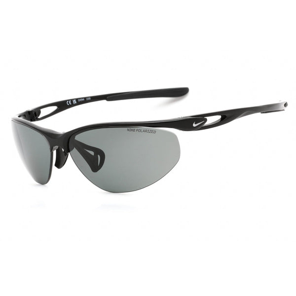 Nike NIKE AERIAL P DZ7355 Sunglasses Black / Grey Polarized Unisex-AmbrogioShoes