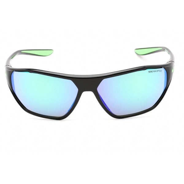 Nike NIKE AERO DRIFT M DQ0997 Sunglasses Black / Green Mirror-AmbrogioShoes